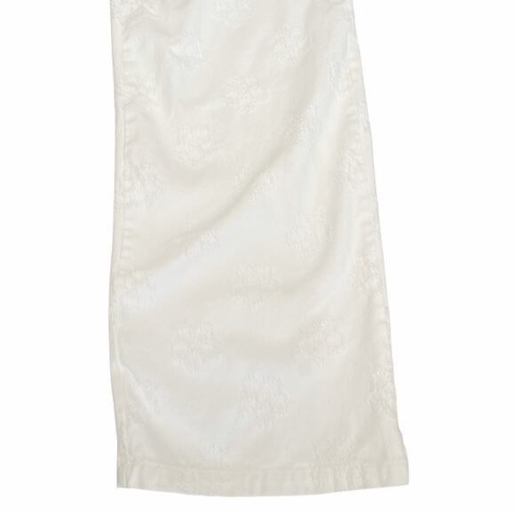 Princess Polly White High Waist Denim Wide Legs 8 - Picture 5 of 12